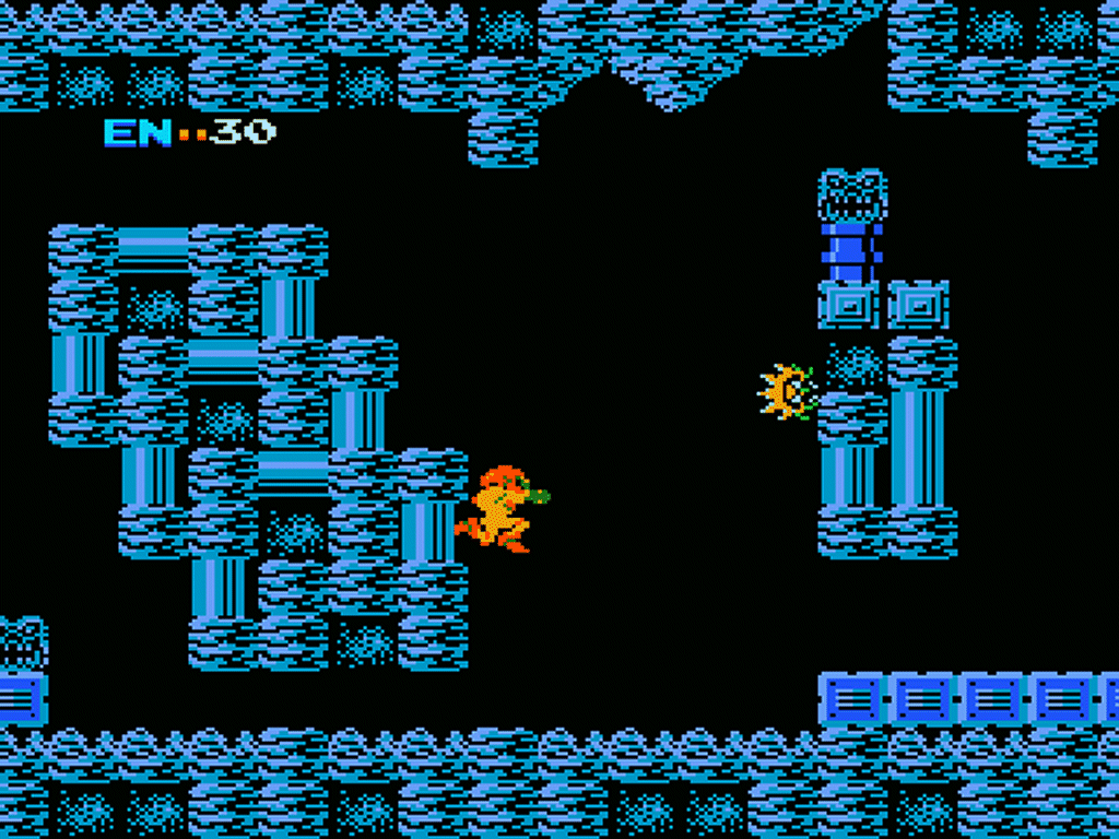 Metroid NES game