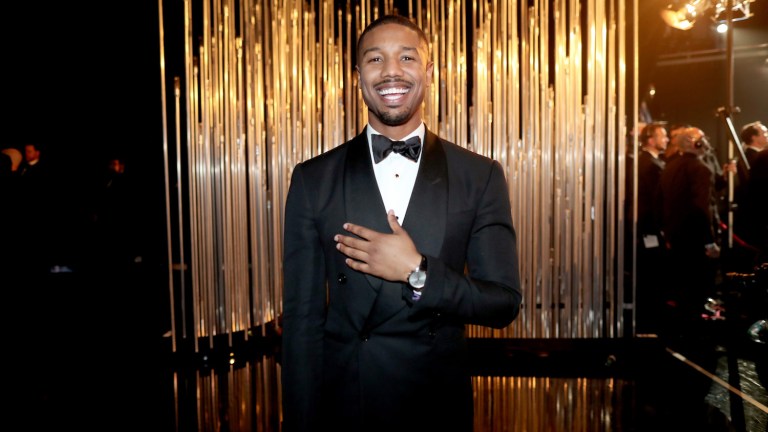 Michael B. Jordan at the Oscars