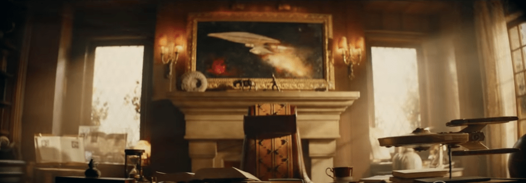 The Promellian battlecruiser in a bottle