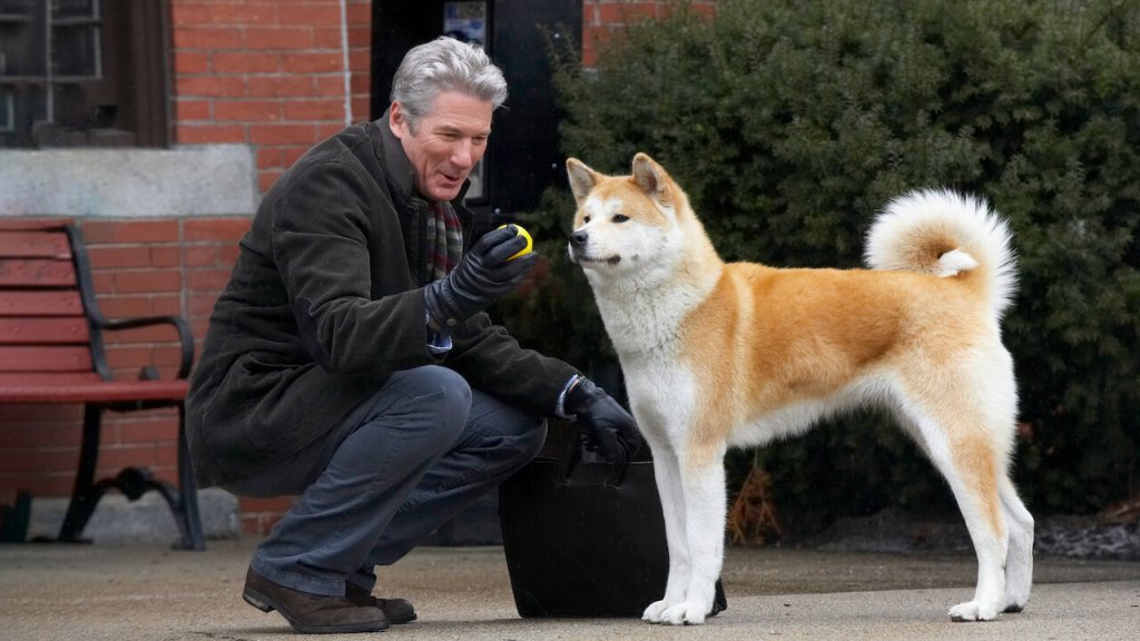 Richard Gere in Hachi: A Dog's Tale