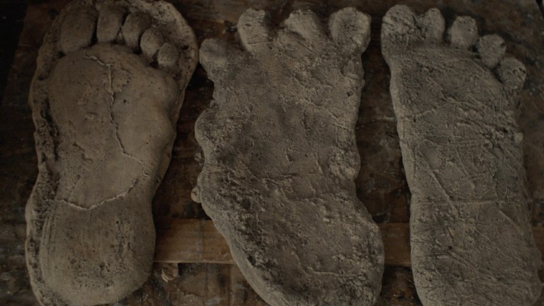 Bigfoot impressions from Hulu's Sasquatch