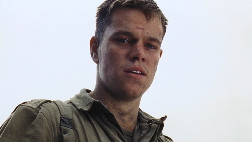 Matt Damon as Private Ryan