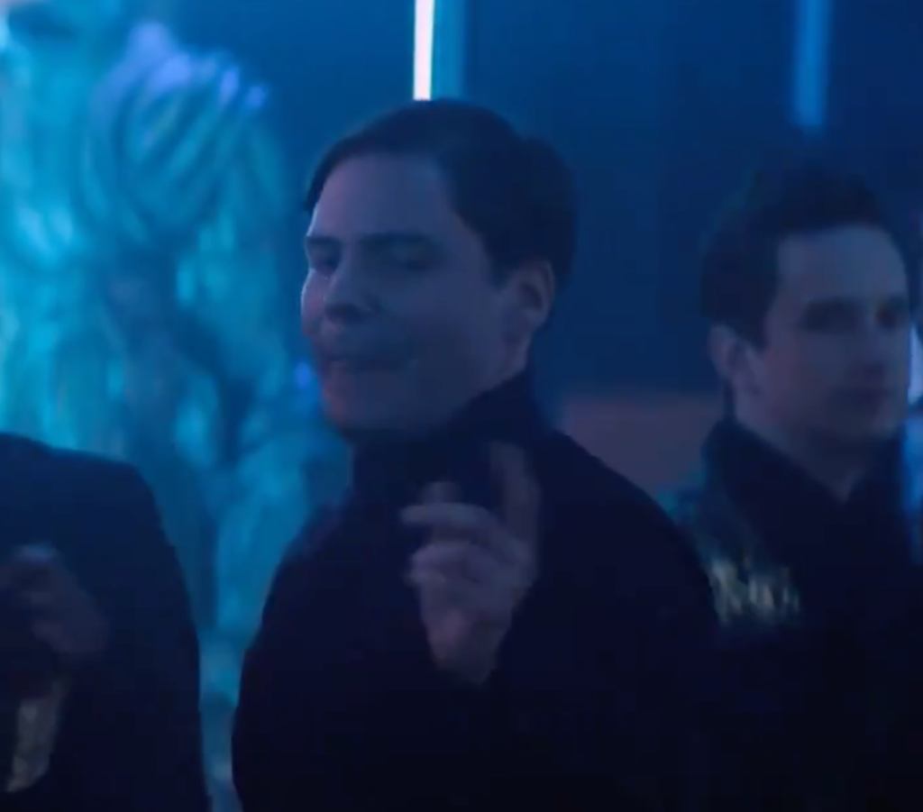 The Falcon and The Winter Soldier Zemo finger wag