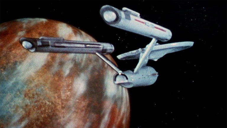 Star Trek TOS ship planet