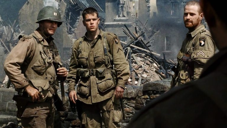 Tom Hanks and Matt Damon in Saving Private Ryan