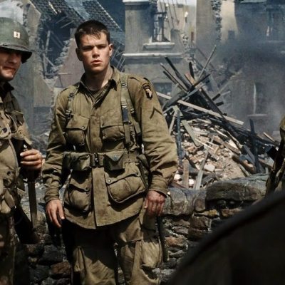 Tom Hanks and Matt Damon in Saving Private Ryan