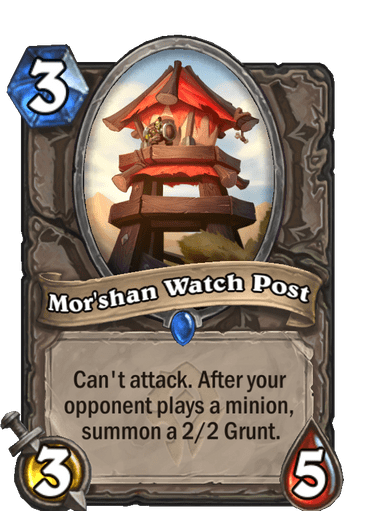 Watch Post card art Hearthstone