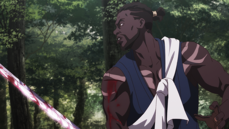 Yasuke (Lakeith Stanfield) in Netflix anime Yasuke