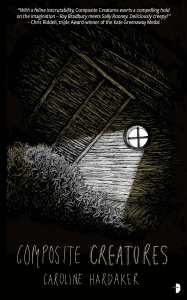 The cover for Composite Creatures by Caroline Hardaker