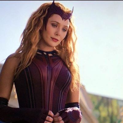 Elizabeth Olsen as Scarlet Witch in WandaVision