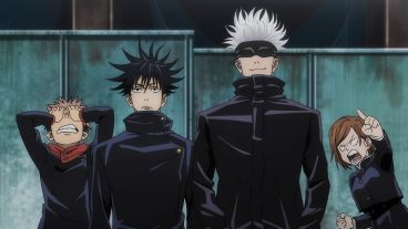 Characters from the Jujutsu Kaisen anime series