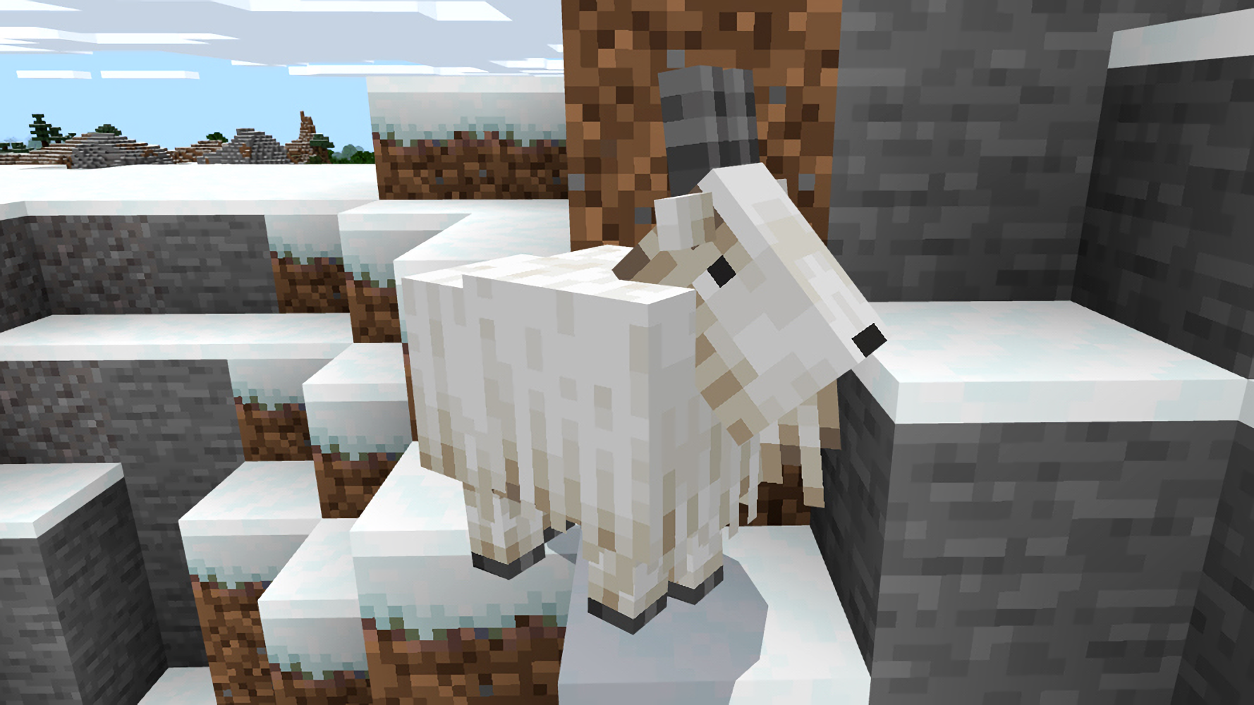 Caves update. Minecraft коза. Горные козлики в МАЙНКРАФТЕ. Козёл в МАЙНКРАФТЕ. Горный козел в МАЙНКРАФТЕ.