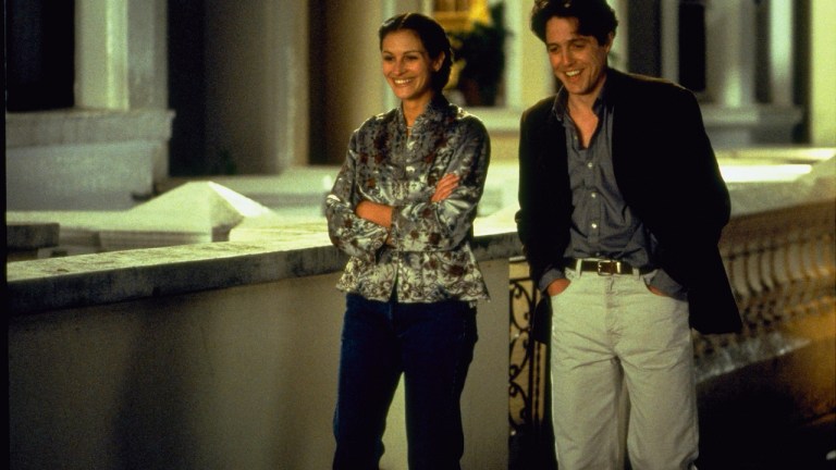 Julia Roberts and Hugh Grant in Notting Hill