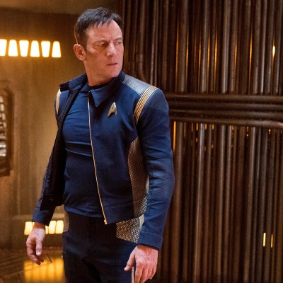 Jason Isaacs as Captain Lorca in Star Trek: Discovery Season 1