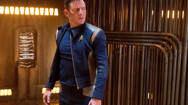 Jason Isaacs as Captain Lorca in Star Trek: Discovery Season 1