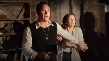 Patrick Wilson and Vera Farmiga in The Conjuring