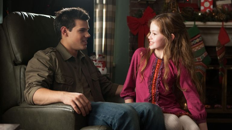 Jacob and Renesmee in Twilight: Breaking Dawn Part 2