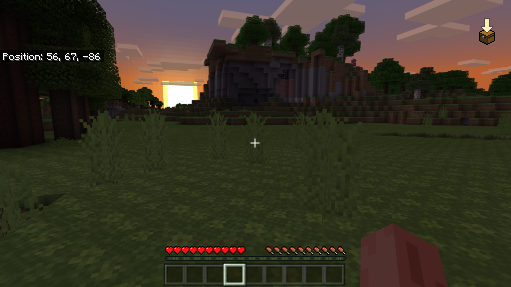 Minecraft RTX Outside Before