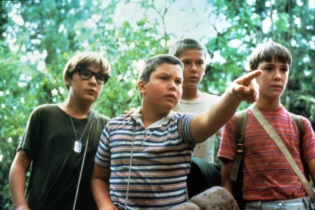 Cast of Rob Reiner's Stand by Me