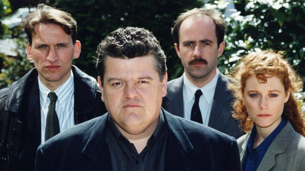 Cracker TV series cast Robbie Coltrane Christopher Eccleston