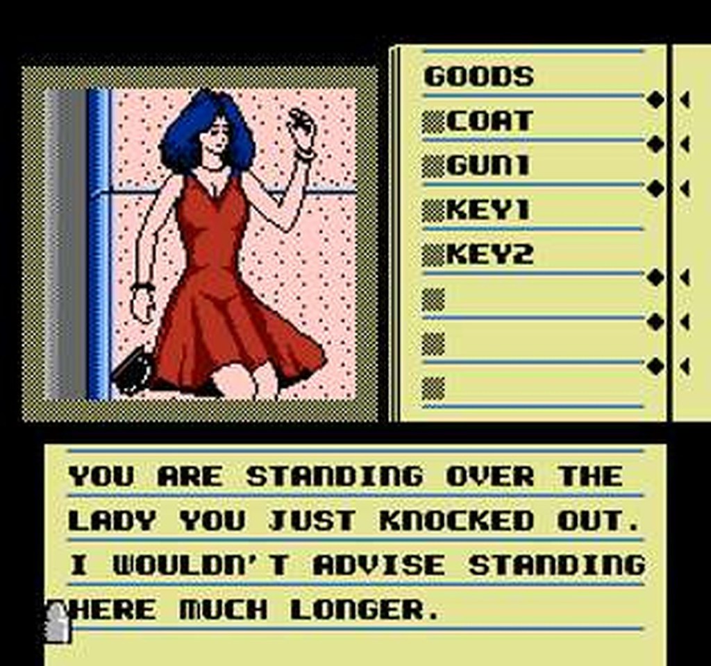 Deja Vu prostitute censored NES