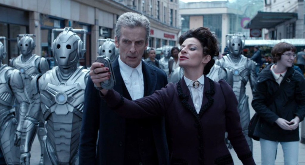 Doctor Who Peter Capaldi and Michelle Gomez Death in Heaven