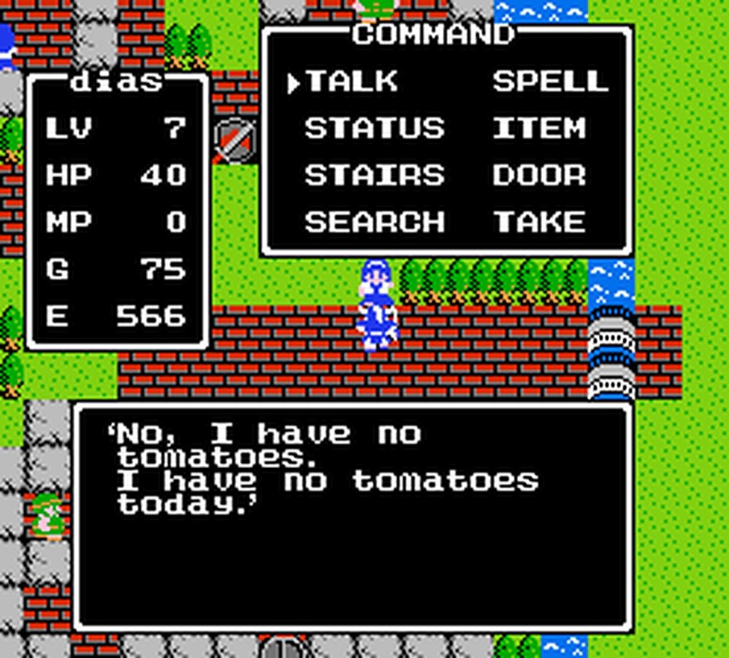 Dragon Quest Puff Puff NES censored