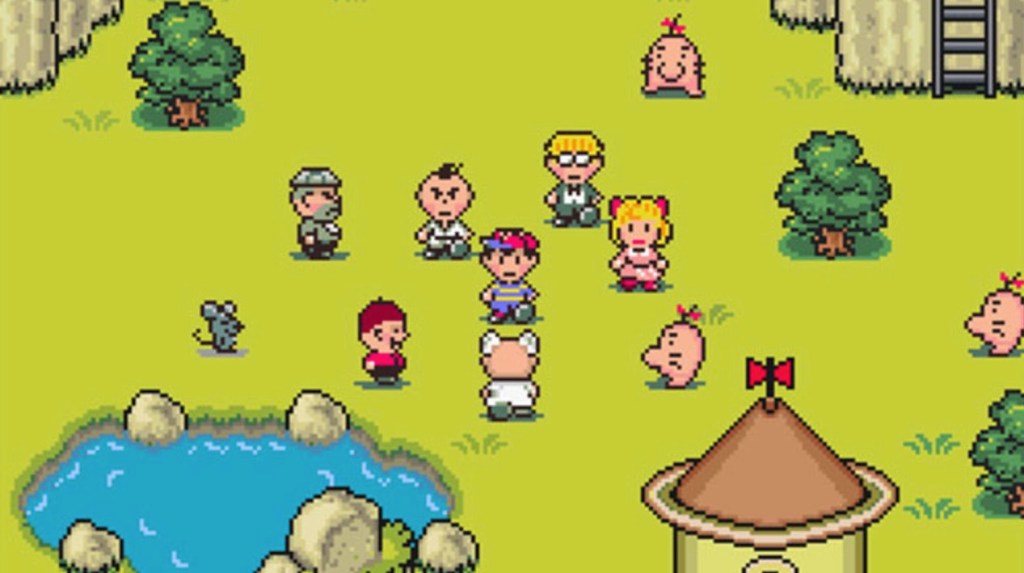 Earthbound SNES RPG characters