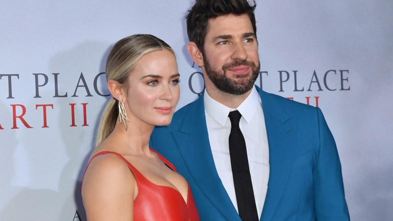 Emily Blunt and John Krasinski at A Quiet Place Part II Premiere