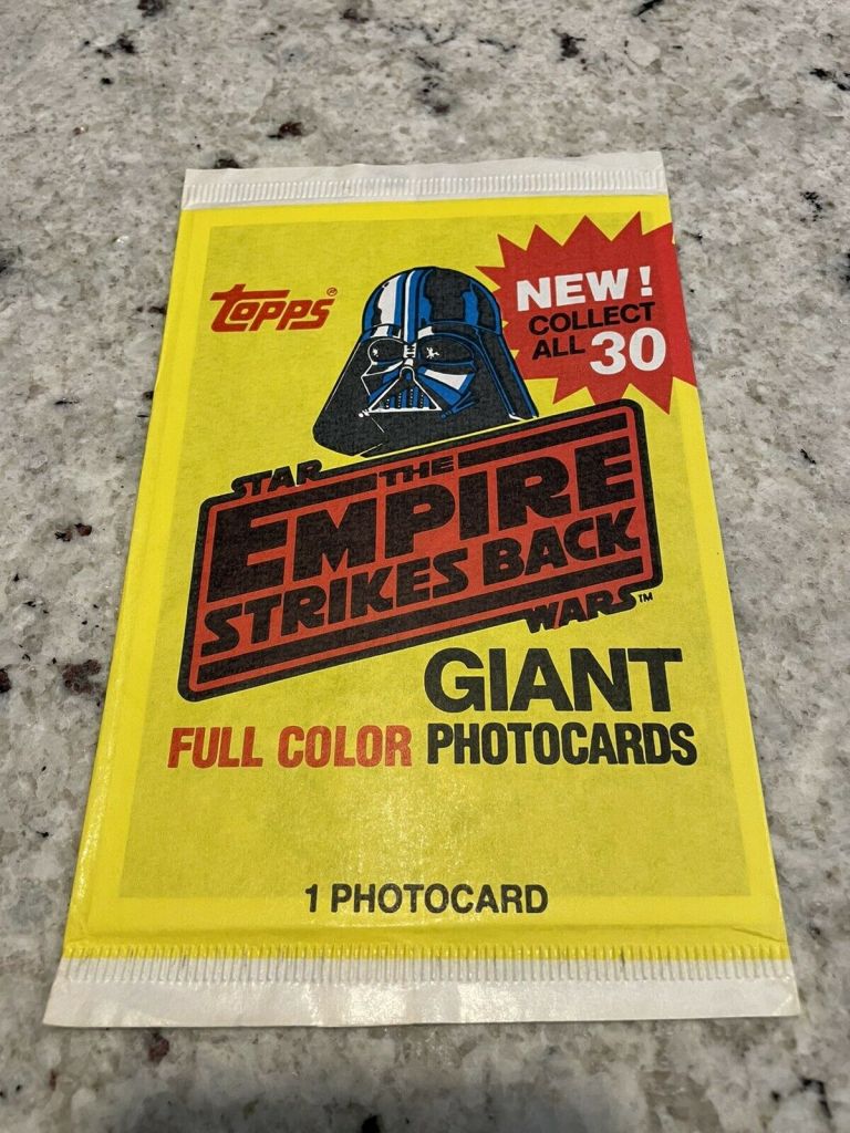 The Empire Strikes Back Full Color Giant Photocards Unopened Pack
