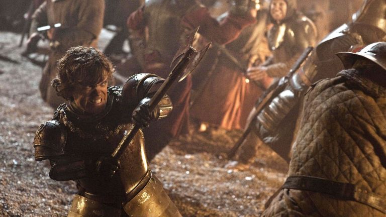 Tyrion fights in 'Blackwater'