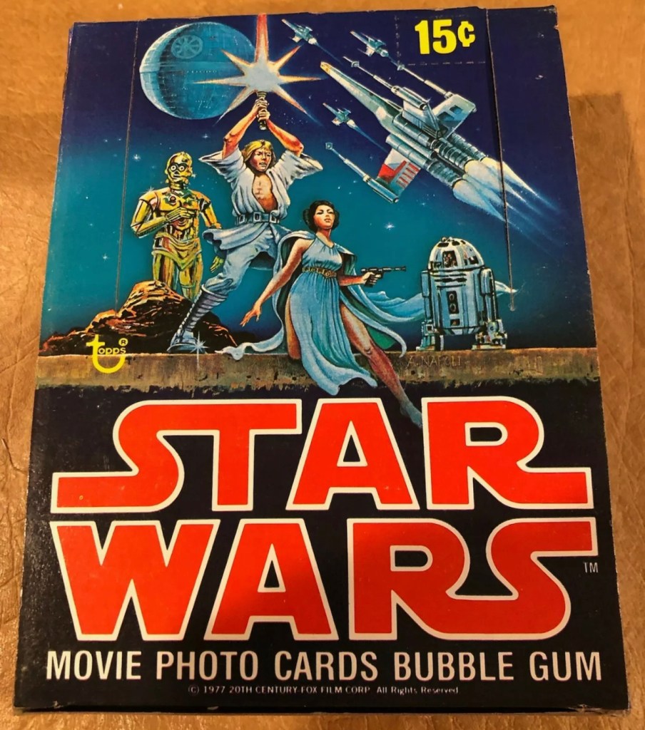 Topps Star Wars Unopened Trading Card Box
