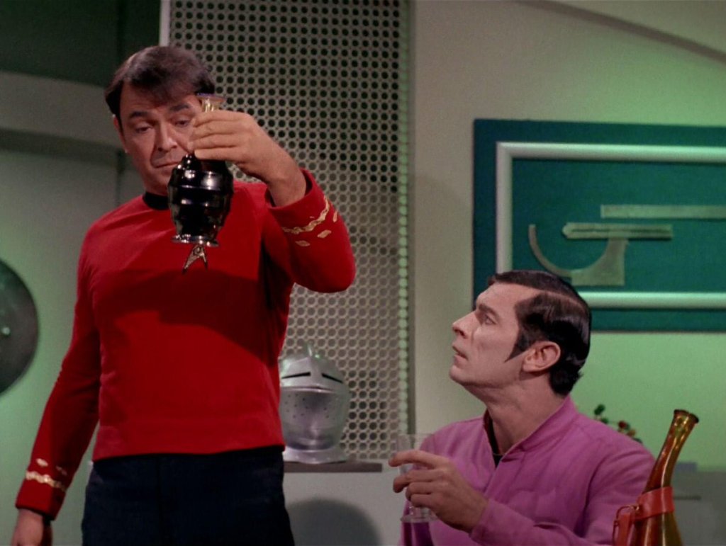 Scotty Green Drink Star Trek TOS