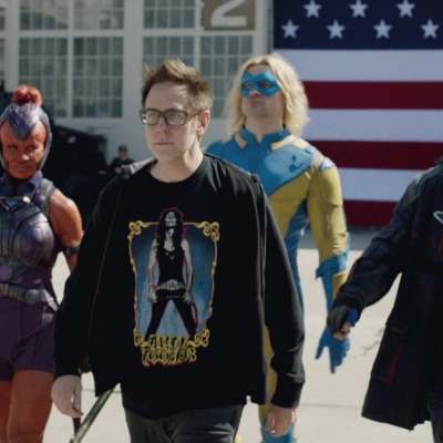 James Gunn and The Suicide Squad Cast