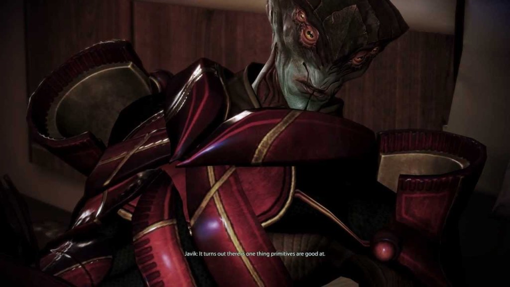 Javik Mass Effect Romance