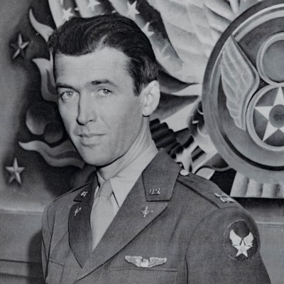 Jimmy Stewart as Army Captain in WW2 Air Force