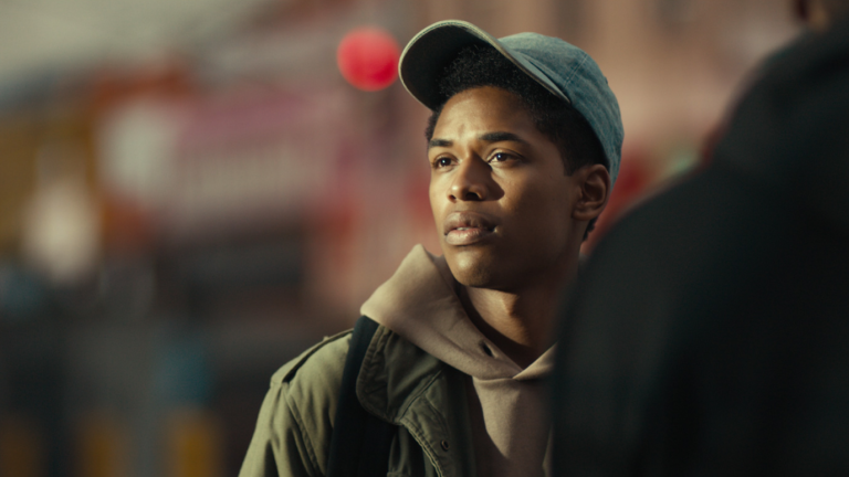 Kelvin Harrison Jr in Netflix film Monster