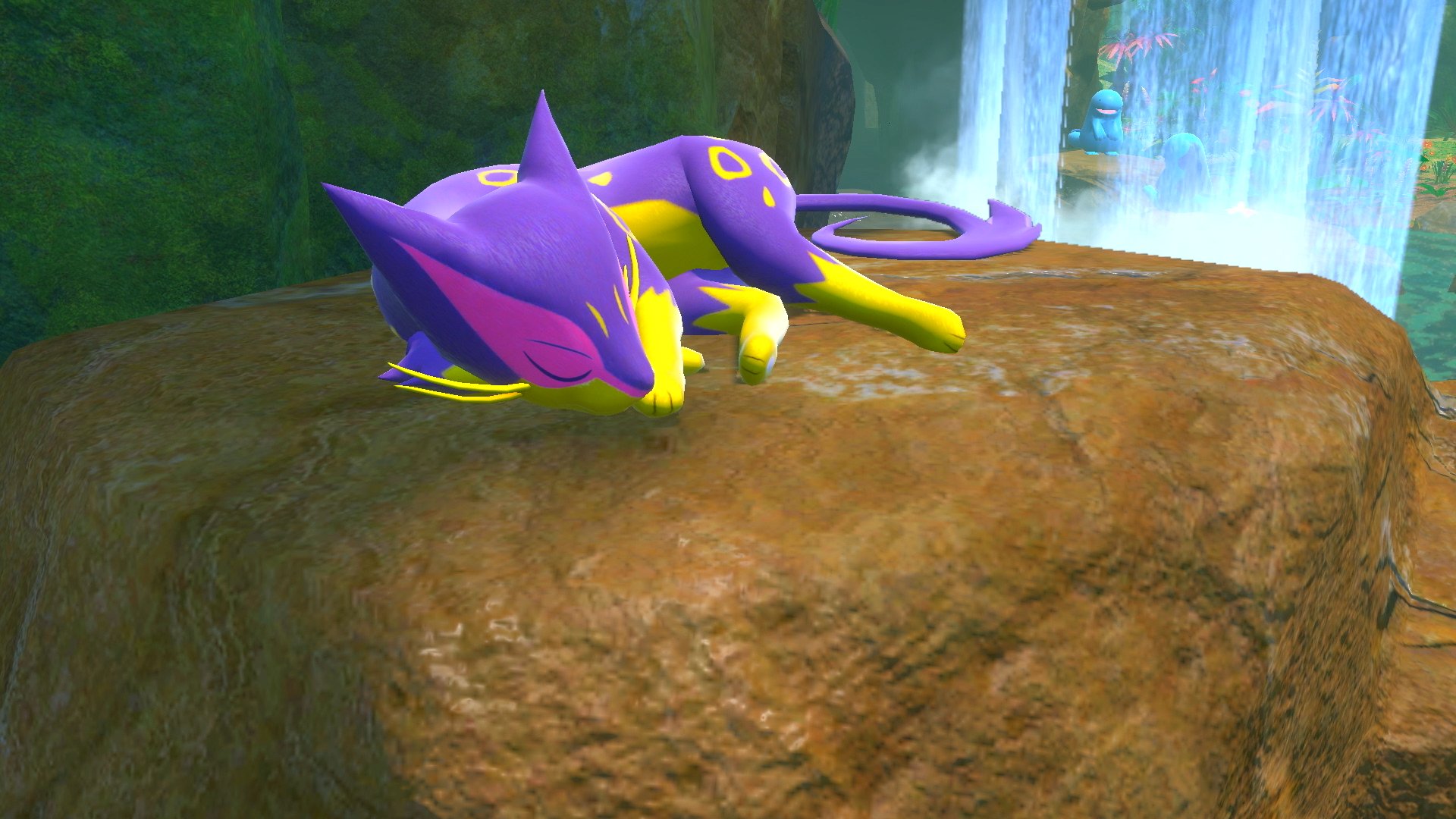 How To Get Behind Waterfall Pokemon Snap