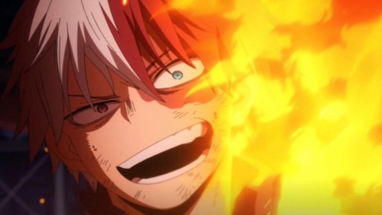 My Hero Academia Season 5 Episode 8 Shoto Smug