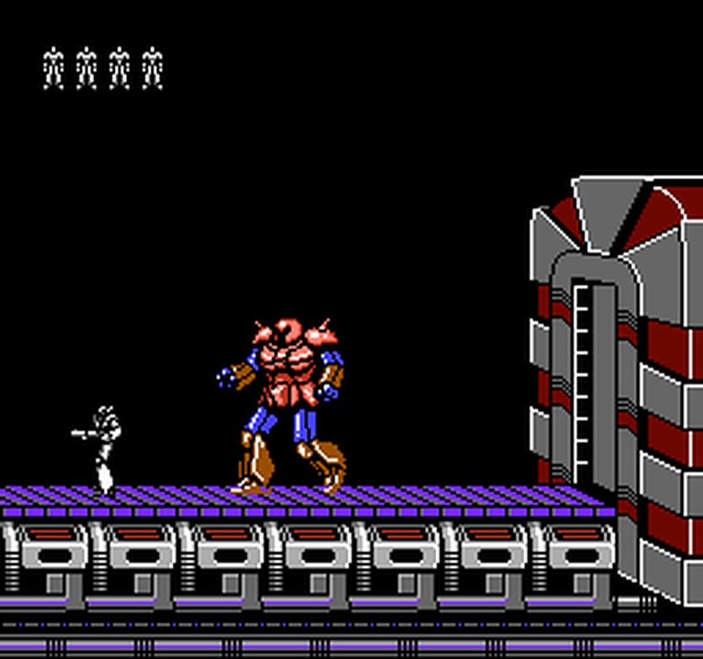 Contra NES Probotector censored