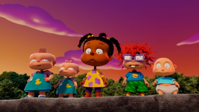 The babies of the Paramount+ series RUGRATS