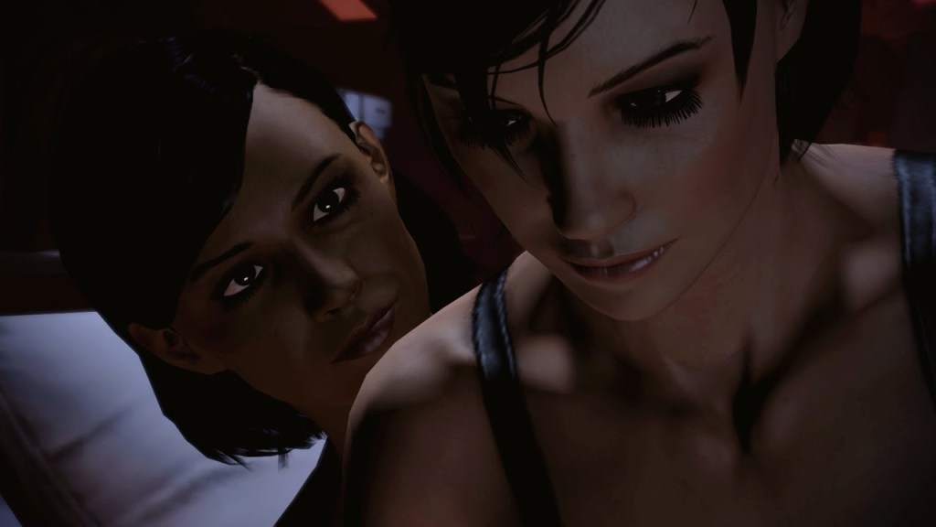 Romance di Mass Effect Samantha Traynor