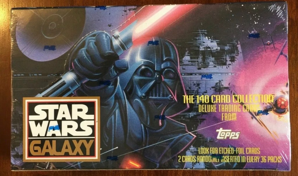 1993 Star Wars Galaxy Unopened Box