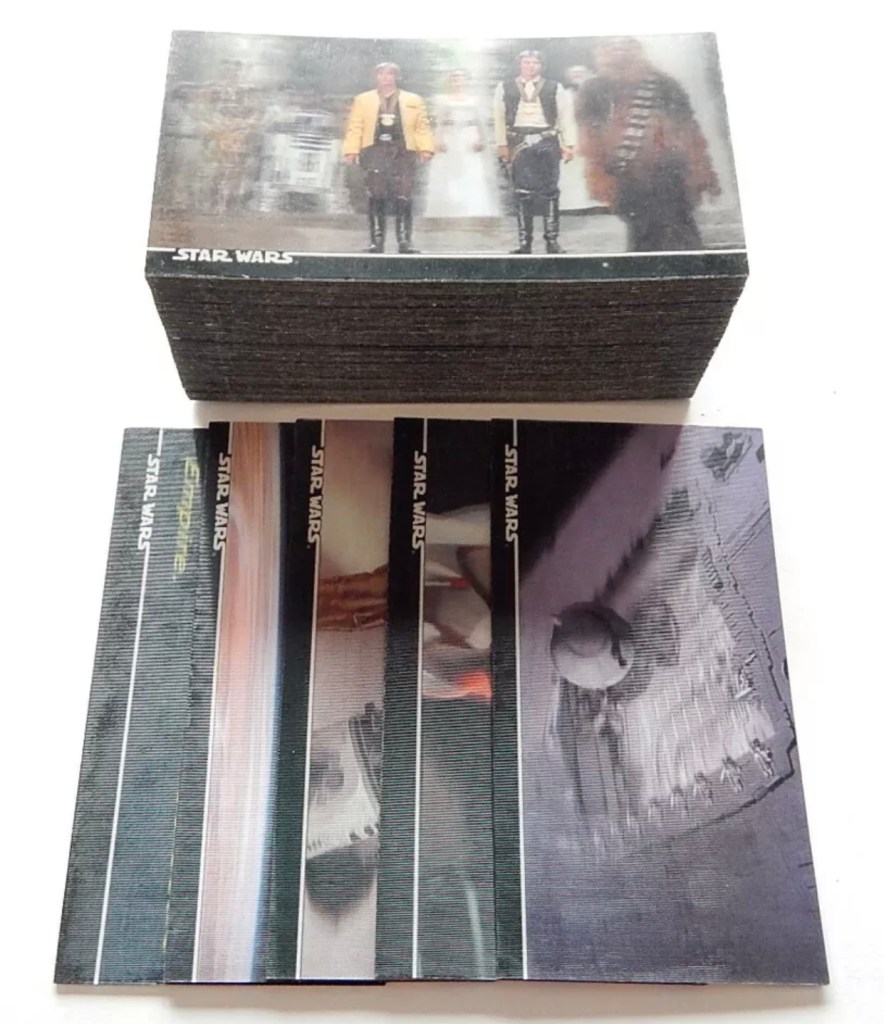 Star Wars 3Di Widevision Card Set