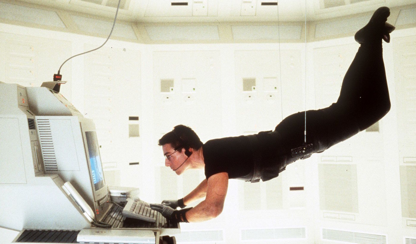 The First Mission Impossible Still Has One of the Greatest Action Set Pieces Den of Geek The First Mission Impossible Still Has One of the Greatest Action Set Pieces Den of Geek