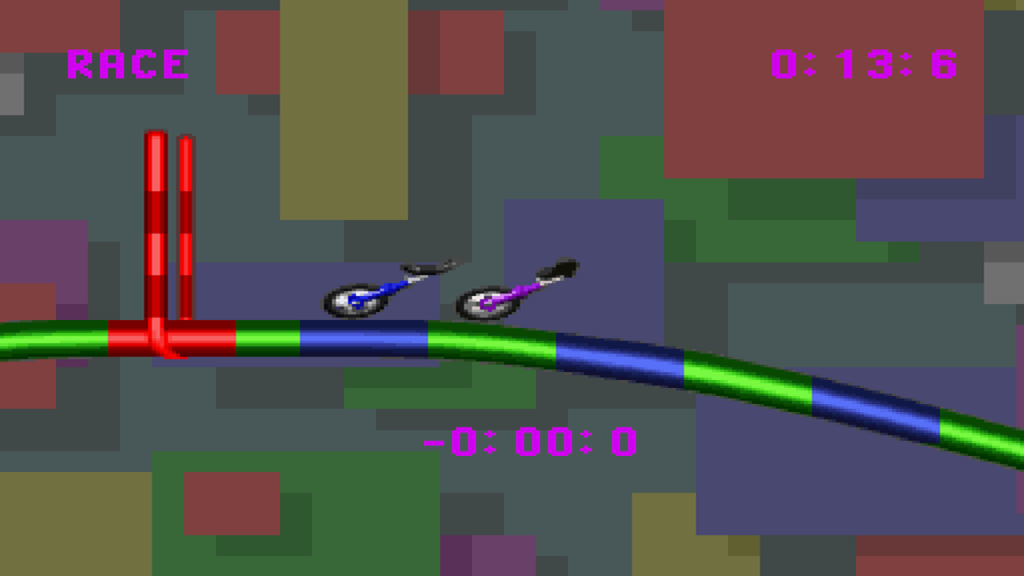 Uniracers gameplay SNES