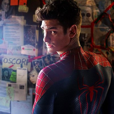 Andrew Garfield in The Amazing Spider-Man 2.