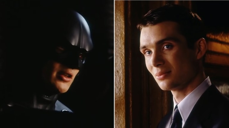 Cillian Murphy's Batman Begins screen test as Batman and Bruce Wayne.