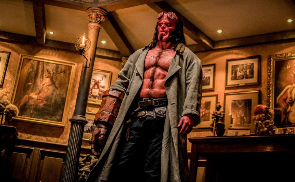 David Harbour as Hellboy