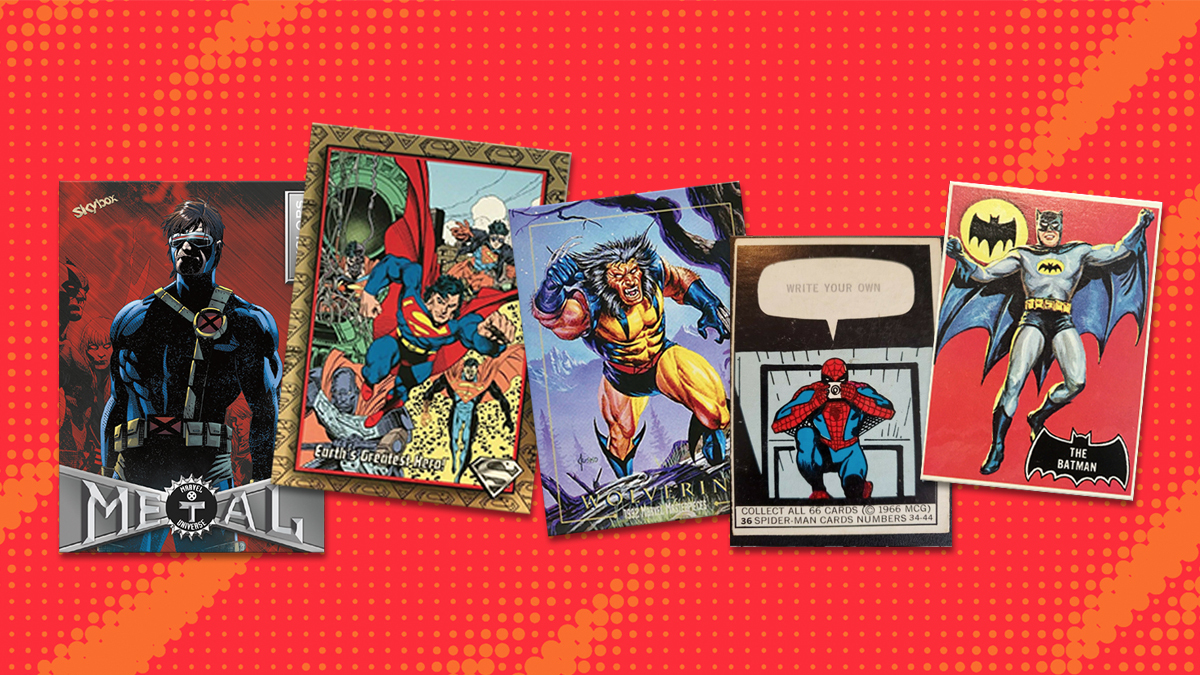 The History of Superhero Trading Cards | Den of Geek